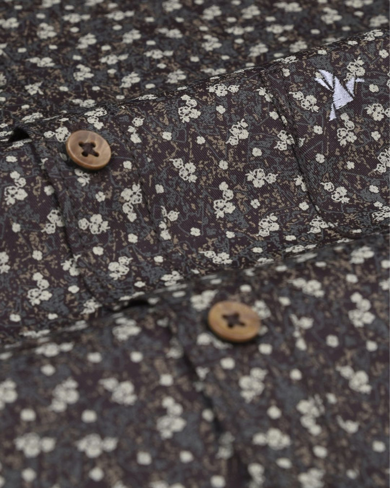 Brown Carpet Print -Full-Stain Proof