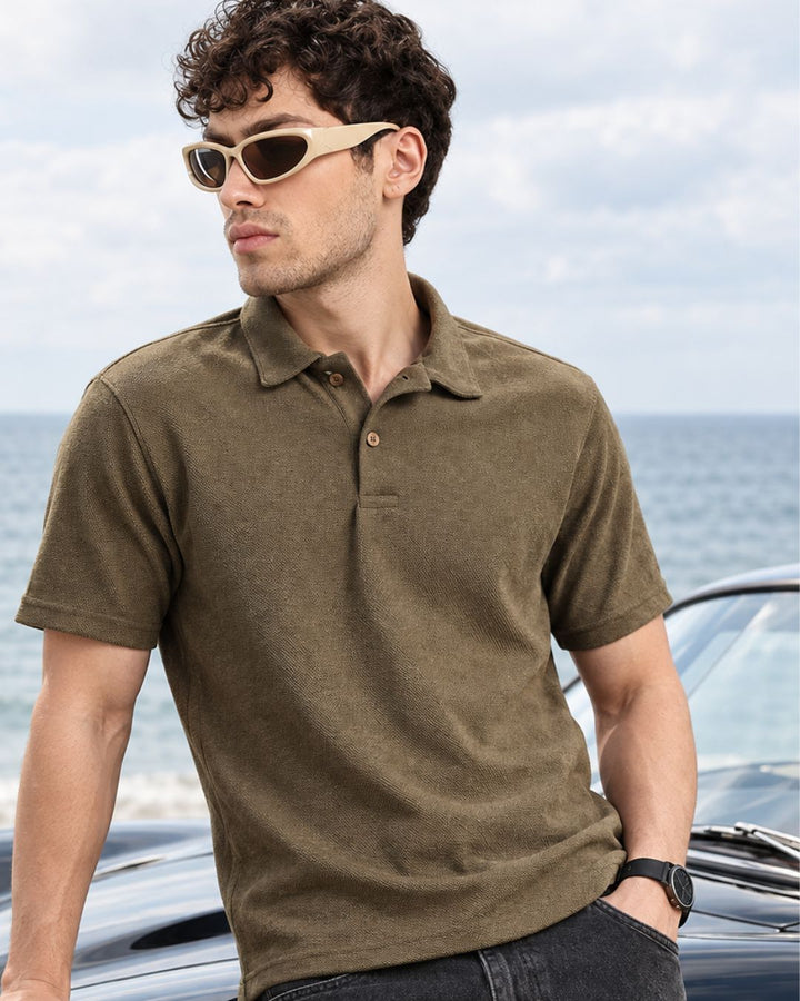 Olive Green - Polo Tshirt