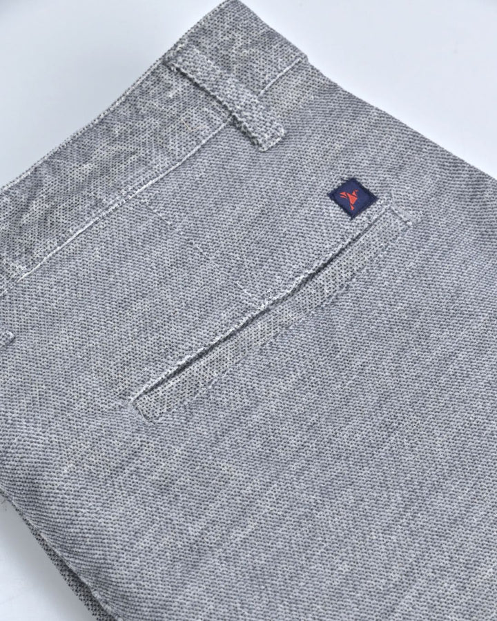 Steel Grey Structured - Corduroy Pant