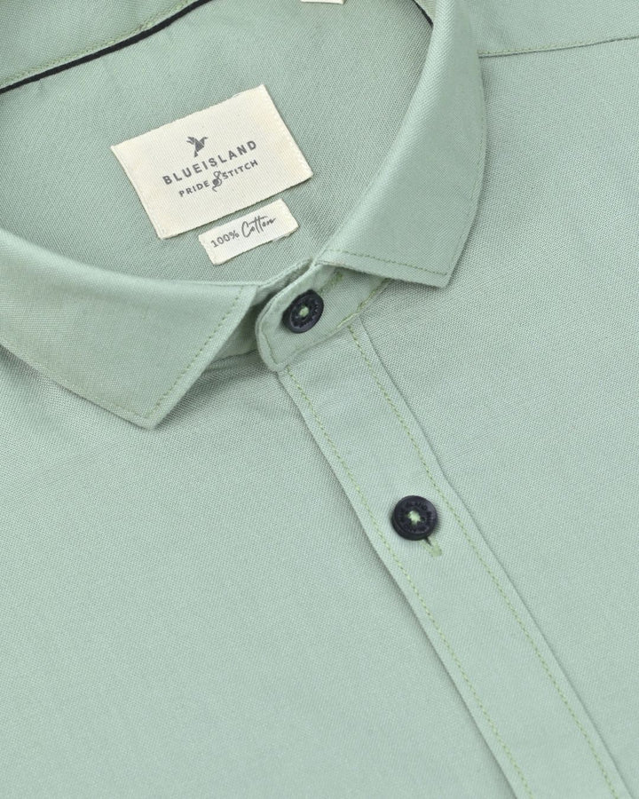Mint Green Solid - Full - Pride Shirt