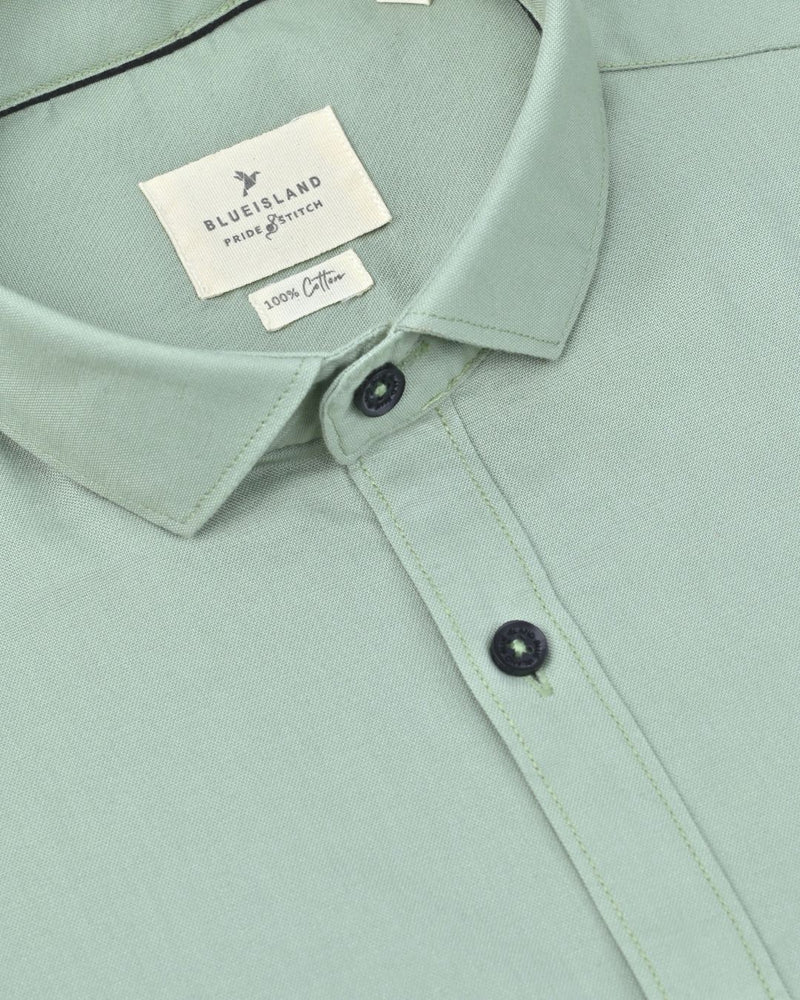 Mint Green Solid - Full - Pride Shirt
