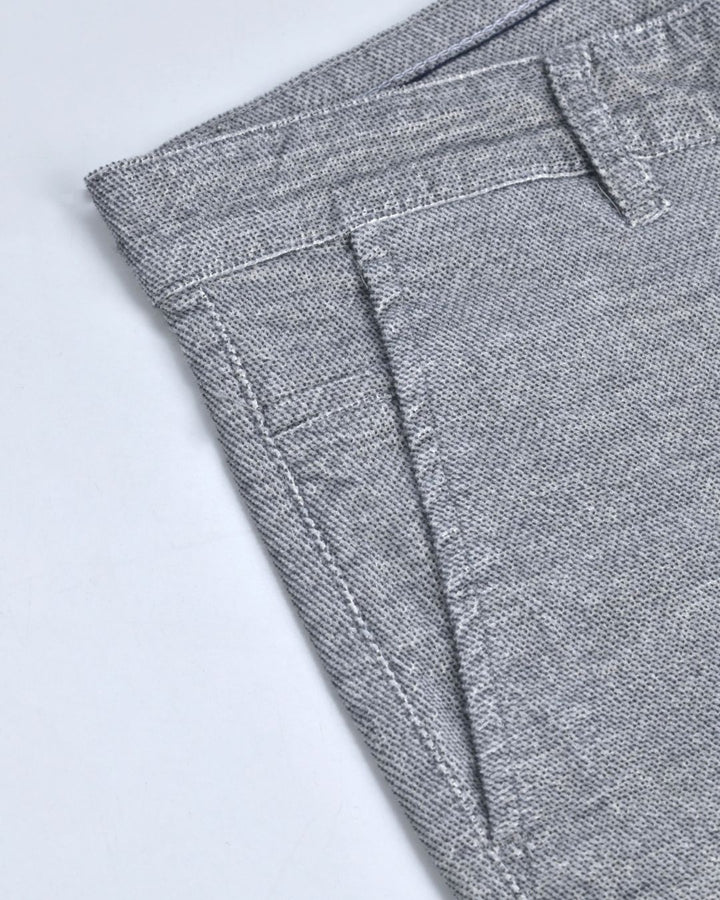 Steel Grey Structured - Corduroy Pant
