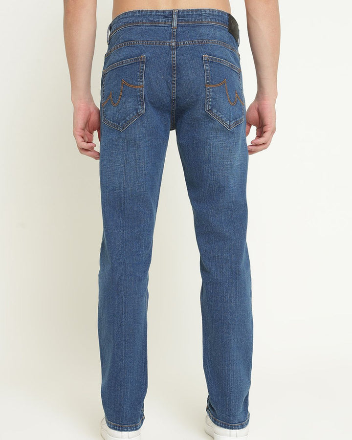 Striped Blue - Denim Jeans