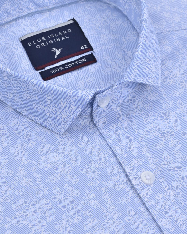 Blue Line Trace Print -Full-Stain Proof