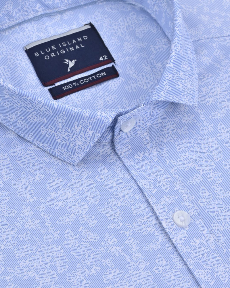 Blue Line Trace Print -Full-Stain Proof