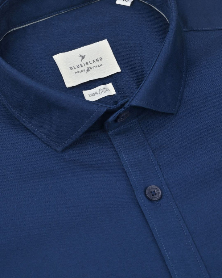 Sapphire Blue Solid - Full - Pride Shirt