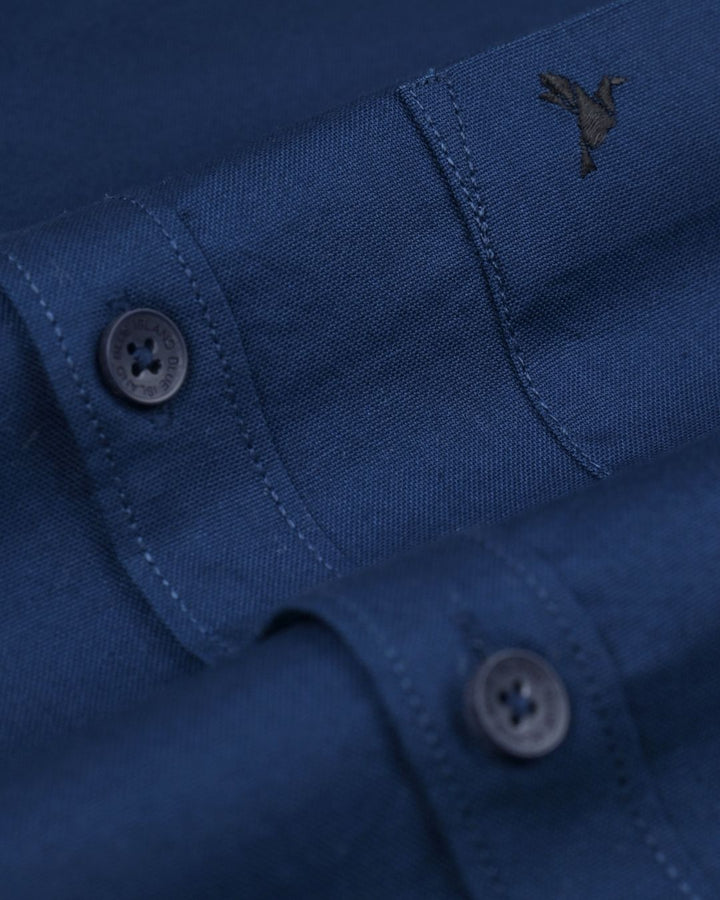 Sapphire Blue Solid - Full - Pride Shirt