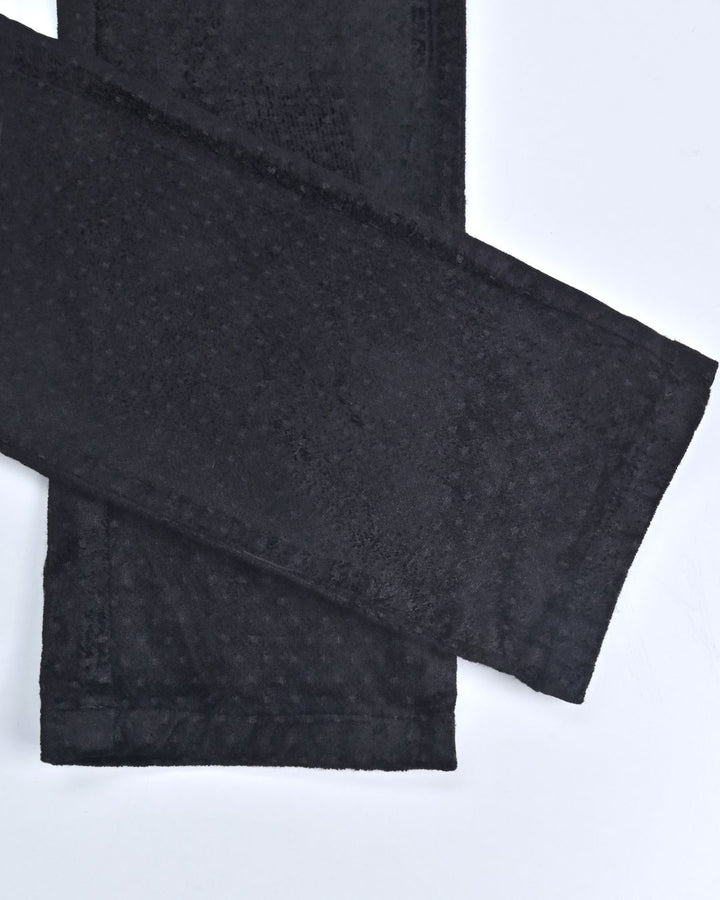 Brownish Black Magic Printed - Corduroy Pant
