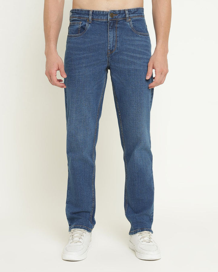 Striped Blue - Denim Jeans