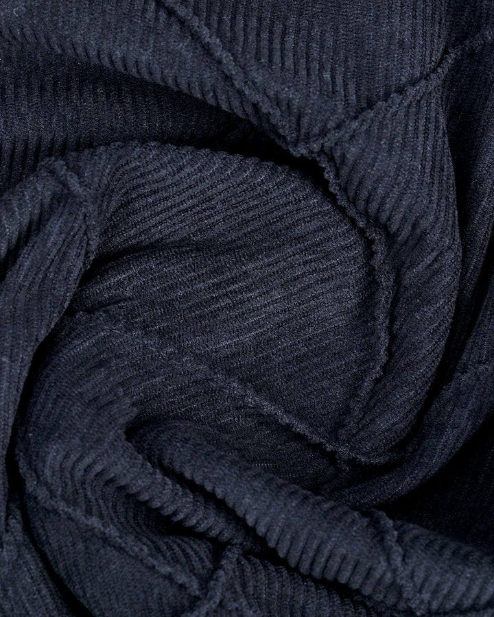 Black Thread Checks - Full-Corduroy Shirt