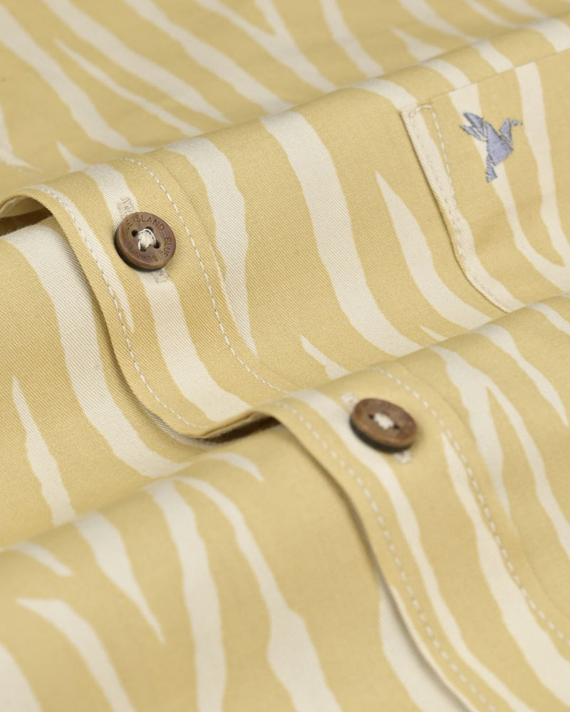 Sandal Wavy Print -Full-Stain Proof