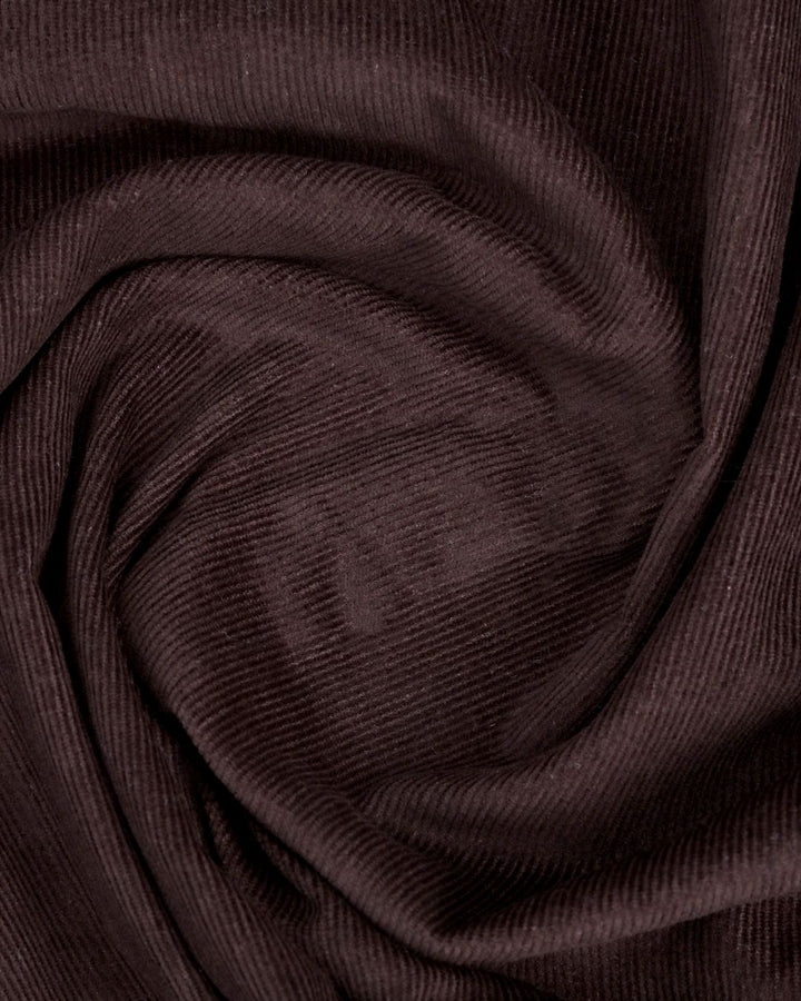 Dark Brown -Full-Corduroy Shirt