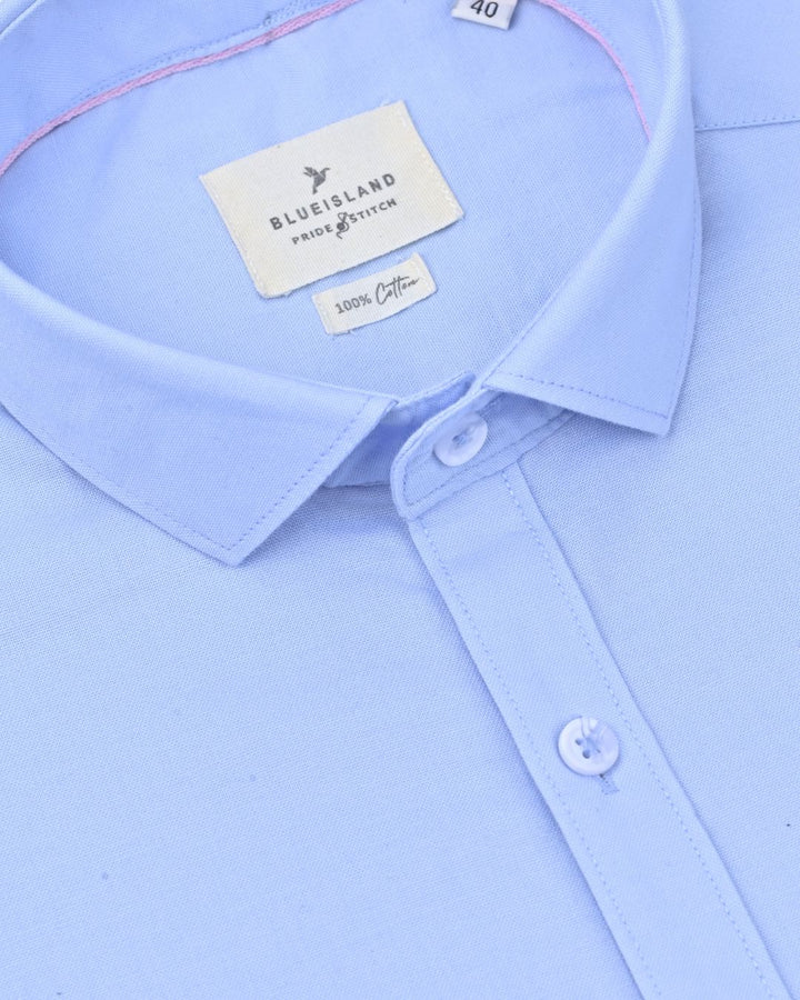 Sky Blue Solid - Full - Pride Shirt