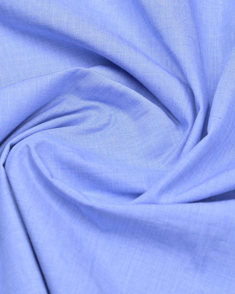 Dusty Blue Solid - Full-Giza Cotton