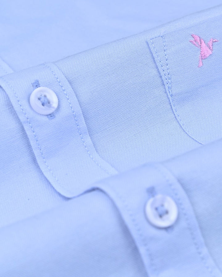 Sky Blue Solid - Full - Pride Shirt