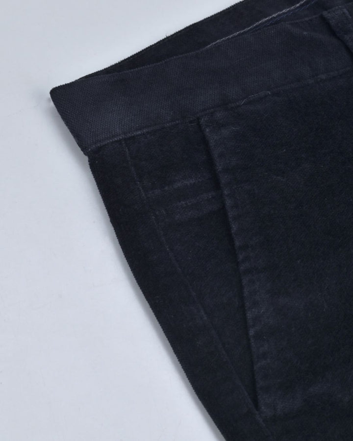 Black Hex Printed - Corduroy Pant