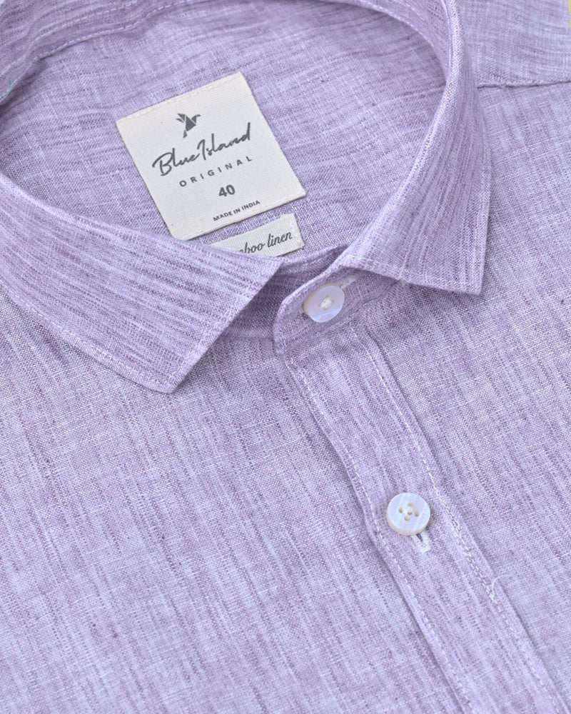 Dusty Violet -Full-Bamboo Linen
