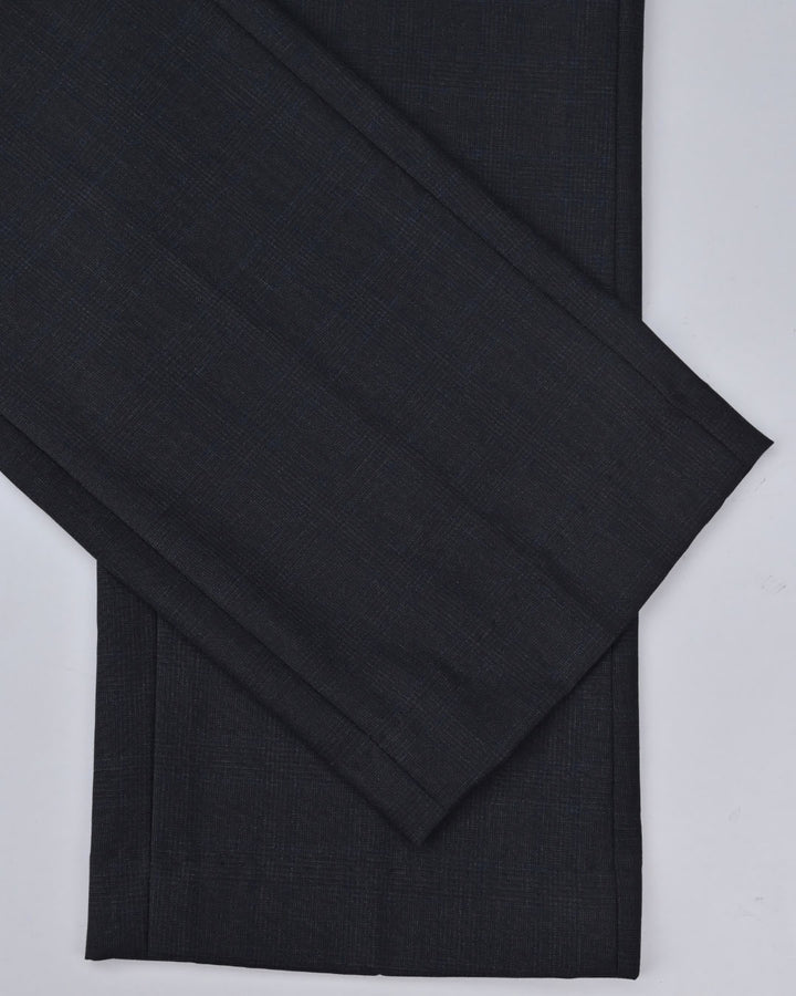 Black Multi Line Checks - Wrinkle free Formal Pant