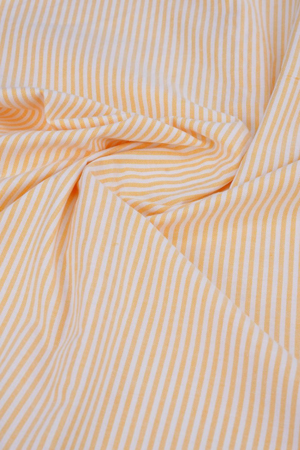 Orange & White Formal Stripes - Full-Stain Proof