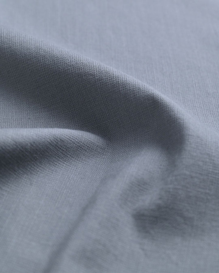 Greenish Grey - 2 way stretch - COTTON LINEN PANT