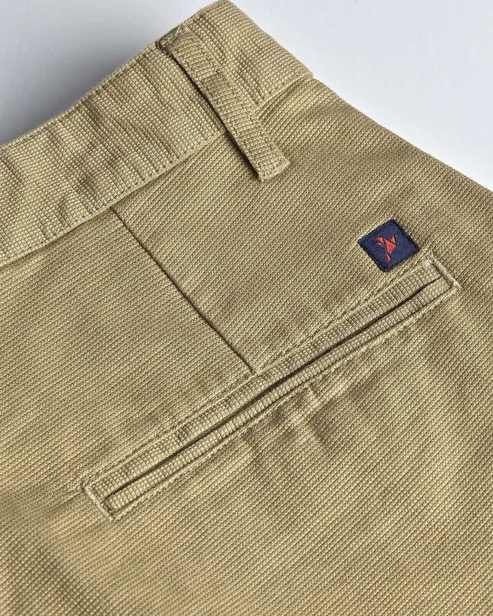 Desert Cream Mini Weave - Dobby Pant
