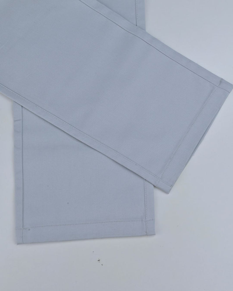 Lite Sky Blue - 2 way stretch - COTTON PANT