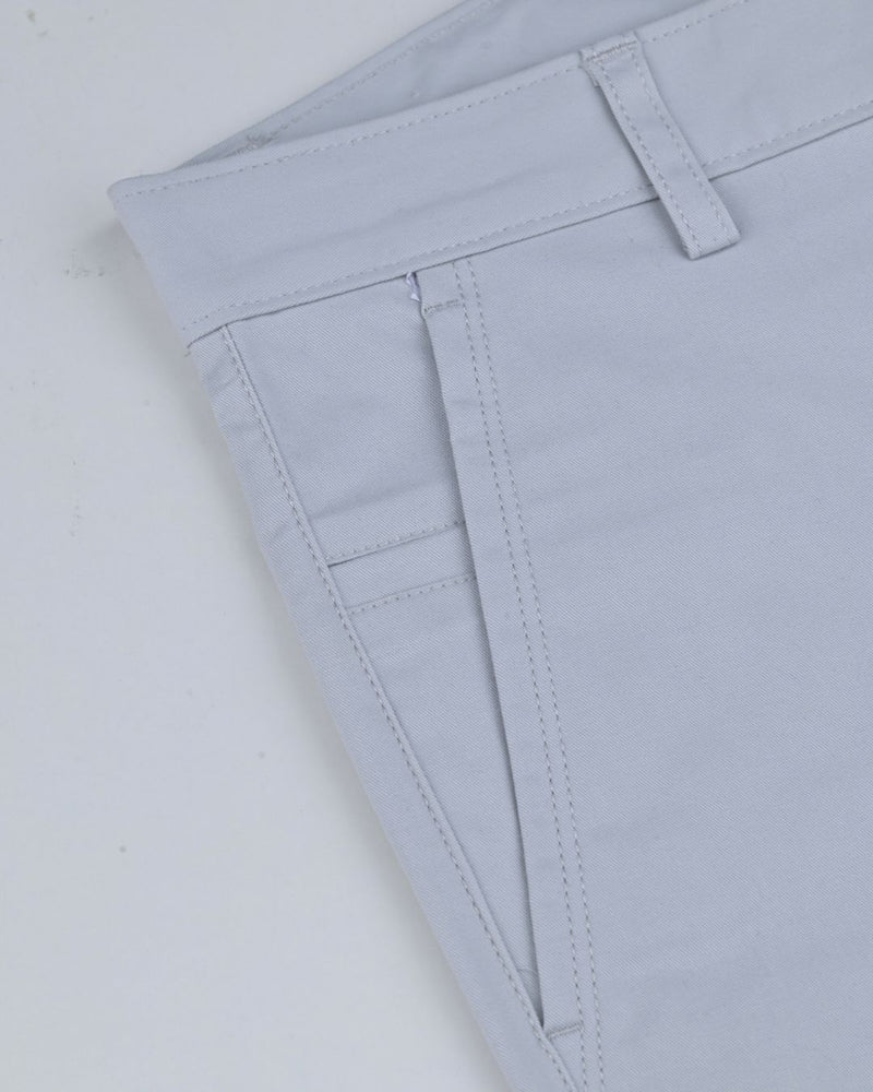 Lite Sky Blue - 2 way stretch - COTTON PANT