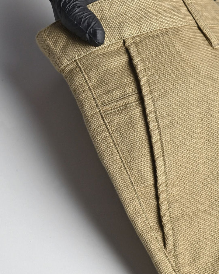 Desert Cream Mini Weave - Dobby Pant
