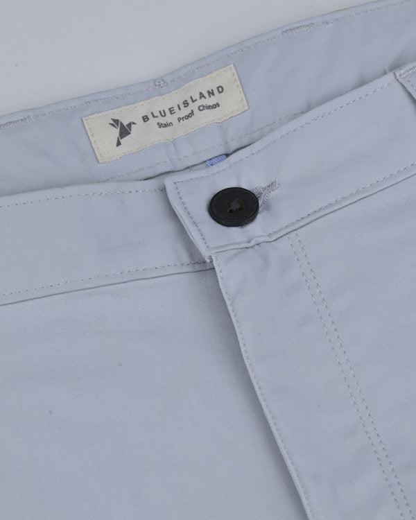 Lite Sky Blue - 2 way stretch - COTTON PANT