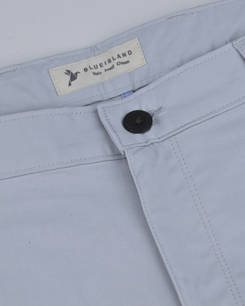 Lite Sky Blue - 2 way stretch - COTTON PANT