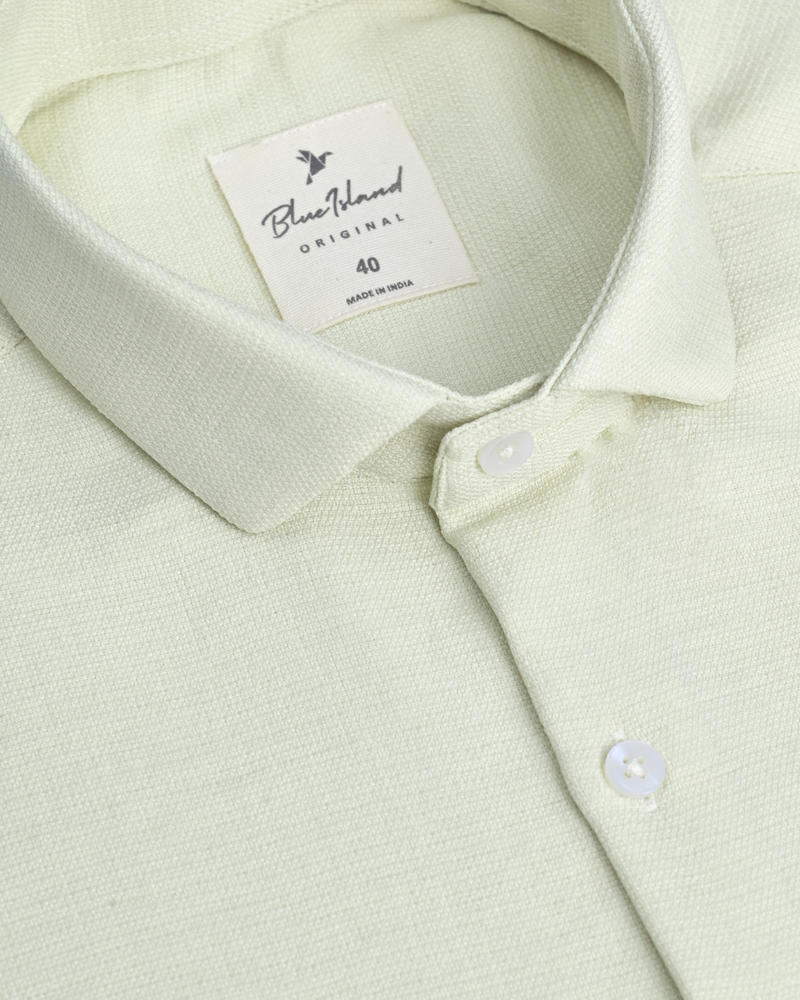 Musk Yellow - Half Sleeve - Airlite Shirt