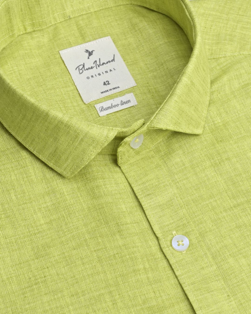 Pear Green -Full-Bamboo Linen