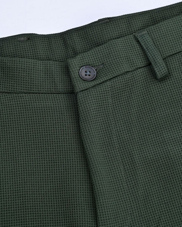 Jungle Green Mini Checks - Power Stretch All Mode Pant