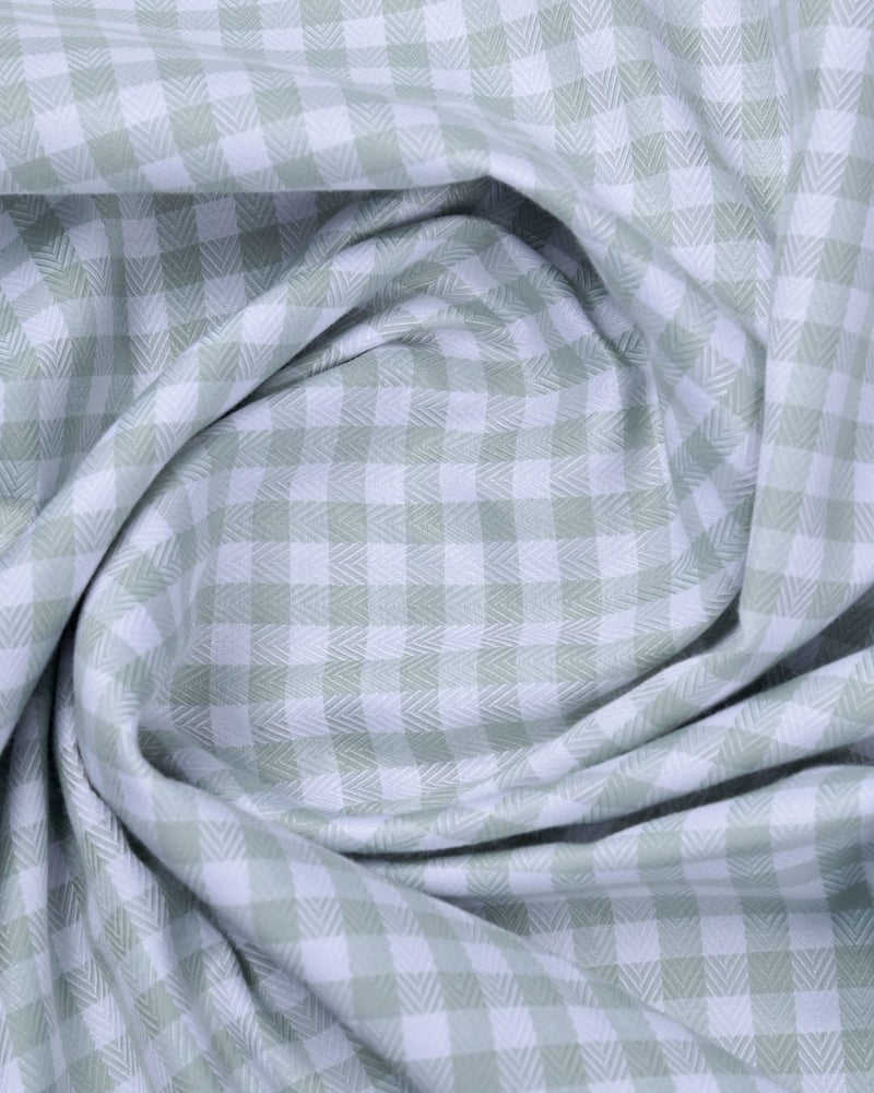 Soft Green Micro Box- Full-Cotton Rich