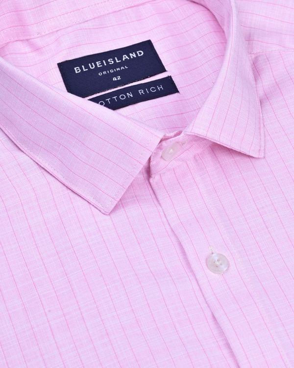 Periodic Pink Lines - Full-Cotton Rich