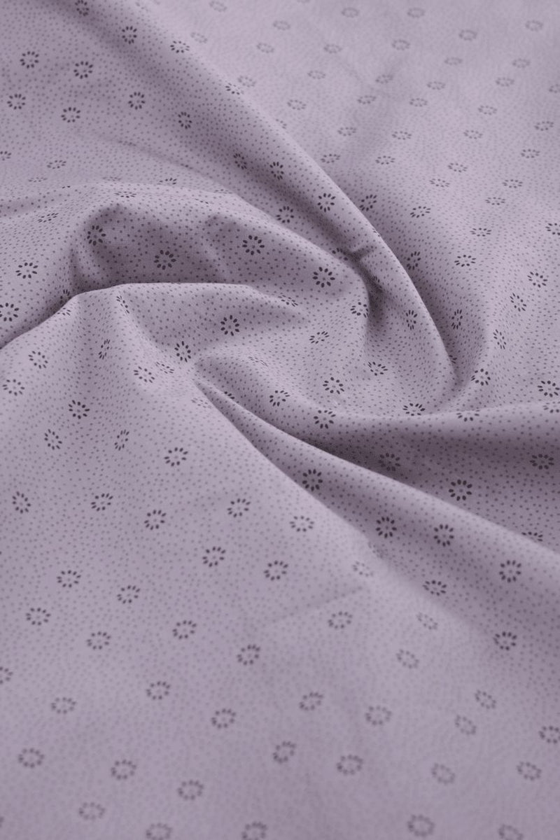 Grey Polkadot Print -Full-Stain Proof