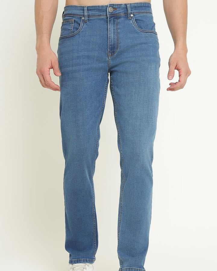 Faded Blue - Denim Jeans