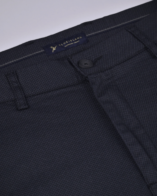 Black Cube Printed - 2 way stretch - COTTON PANT
