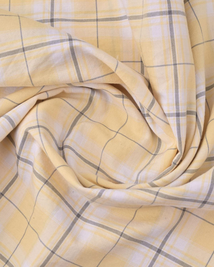 Bright Yellow Checks -Full-Stain Proof