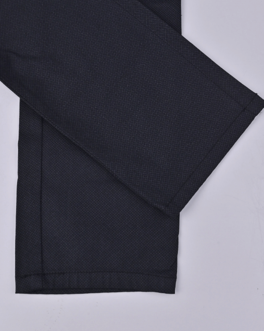 Black Cube Printed - 2 way stretch - COTTON PANT