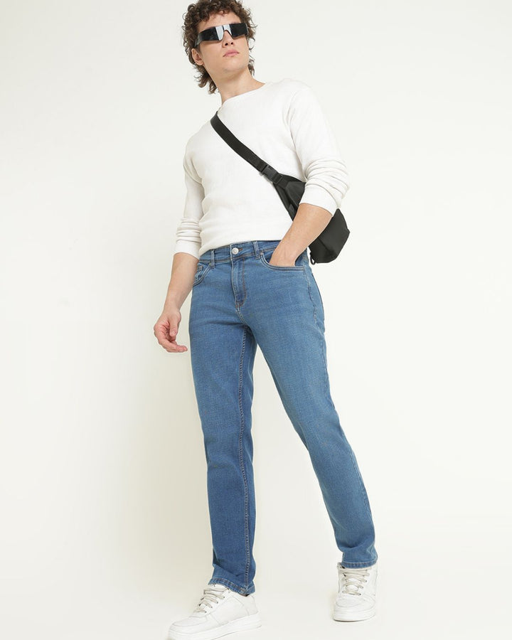 Faded Blue - Denim Jeans