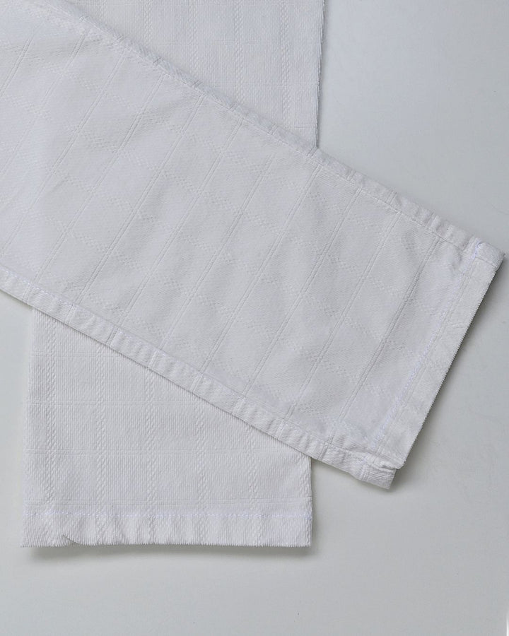 White Box Checks - Corduroy Pant