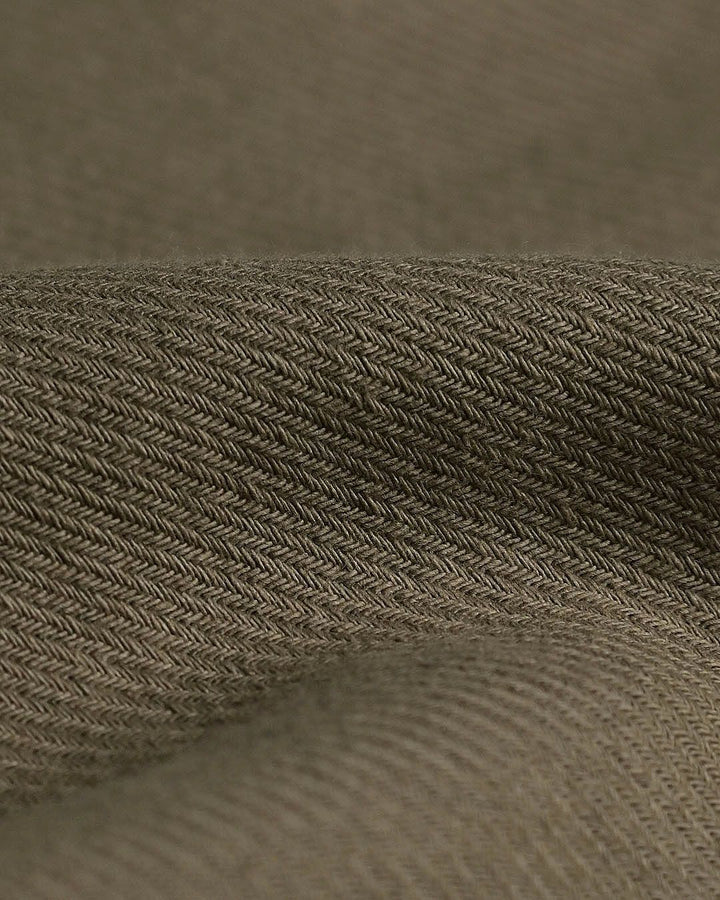Olive Cross Stripes - Dobby Pant