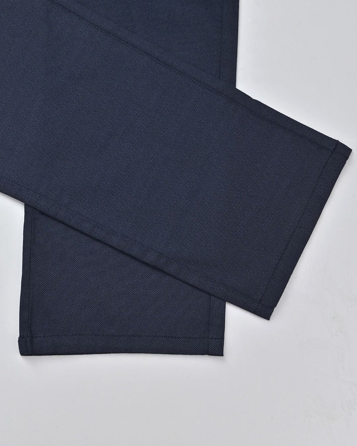 Metal Navy Printed - 2 way stretch - COTTON PANT