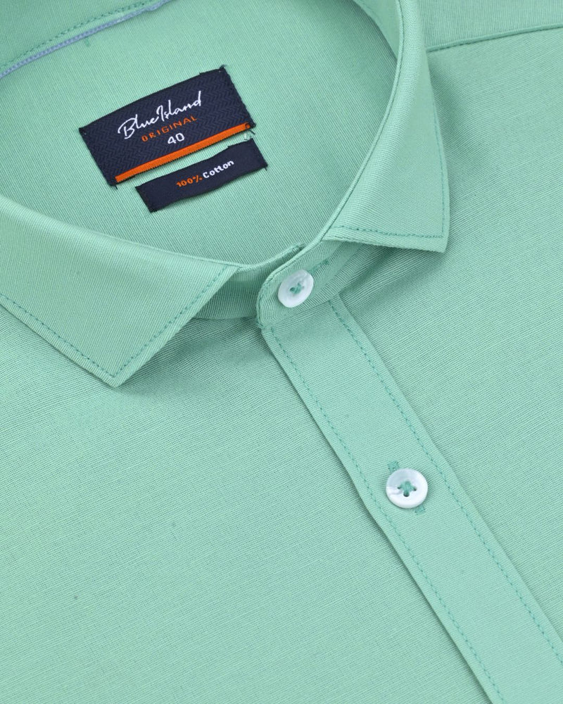 Soft Green Solid - Full-Stain Proof