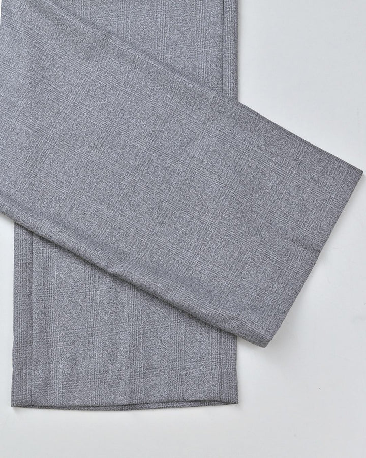 Dark Grey Multi Line Checks - Wrinkle free Formal Pant