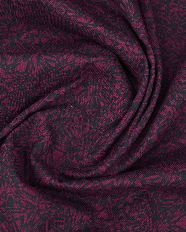 Dark Magenta Print -Full-Stain Proof