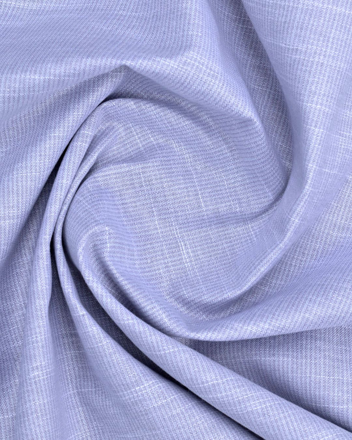 Grey Grid Stripes -Full-Bamboo Linen