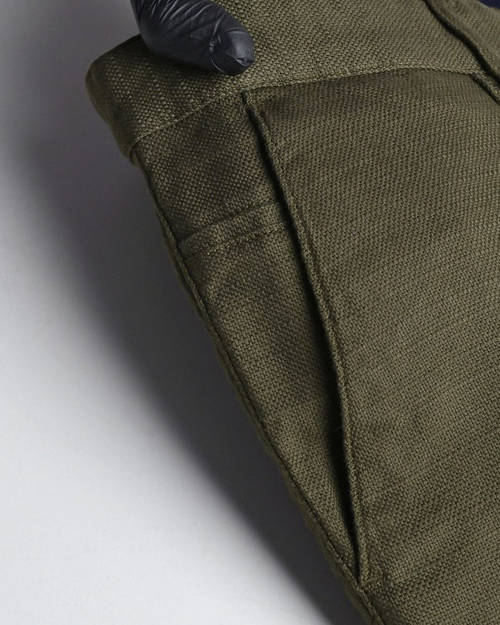 Forest Green Basket Weave - Dobby Pant
