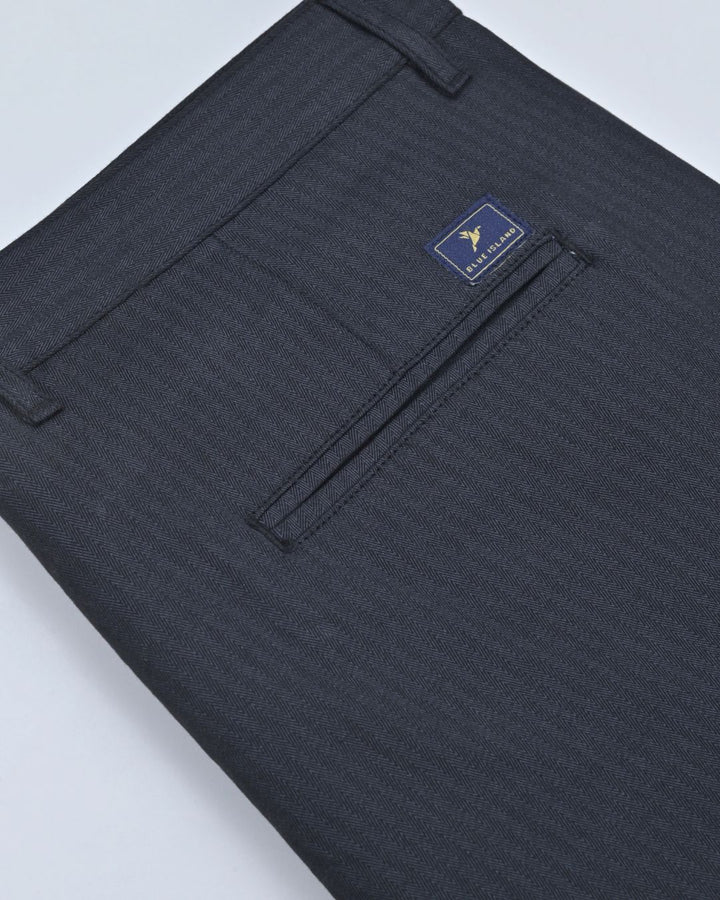 Black Arrow Stripes - 2 way stretch - COTTON PANT